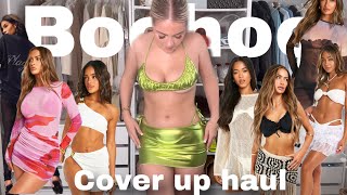 Boohoo cover up haul Bikini haul [upl. by Tilla]