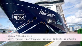 Mein Schiff 1  Ostsee 88 1882019 [upl. by Anallise]