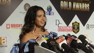 Roshni Walia Reaction On Bigg Boss 17 Munawar Faruqui Vs Ankita Lokhande Winner At Lion Gold Award [upl. by Irama254]