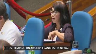 House hearing on ABSCBN franchise renewal  Monday July 6 [upl. by Ymij]