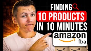 Amazon FBA Product Research Technique Found Me 10 Products in 10 Minutes [upl. by Freya382]