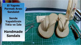 WT726 Free PDF Pattern  El Yapımı Parmak Arası Sandalet  Handmade Sandals [upl. by Dailey75]