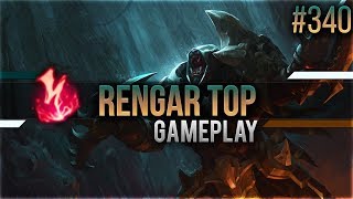 Rengar Top Rengar Rework Hype 340 Lets Play League of Legends German  Deutsch [upl. by Barna401]