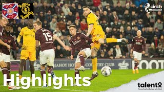 Highlights  Hearts 10 Livingston  cinch Premiership [upl. by Janka]