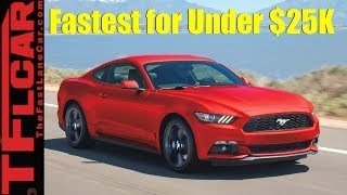 Budget Speed Top 10 Quickest 060 MPH Cars Under 25K [upl. by Anaig937]