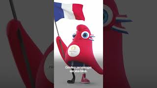 Voici les mascottes des Jeux olympiques 2024 [upl. by Jael460]