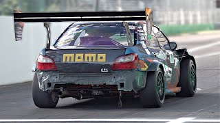 Twin Turbo EJ25 Subaru Impreza STi Time Attack Project Car by GMCRacing  OnBoard  Monza racetrack [upl. by Wynny]