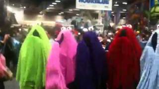 Sesame Street Yip Yips at Comic Con [upl. by Gredel]