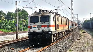 COROMANDEL vs VANDE BHARAT 😨 Dangerous WAP7 amp WAP4 High Priority Trains At Full Speed 🔥⚡ [upl. by Retepnhoj]