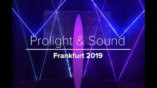 Laser Lighting Art by KVANT  ProlightSound 2019 Frankfurt [upl. by Bushore468]