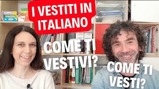 Conversazione Naturale in Italiano I VESTITI IMPERFETTO Real Italian Conversation ita SUB [upl. by Vijnas]