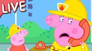 Super Peppa To The Rescue 🔥 Peppa Pig STREAMING NOW 🌈 Kids Videos 🔴 [upl. by Cruz]