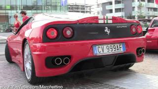 Ferrari 360 CS BRUTAL Loud Sound [upl. by Eylrac]