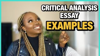 Critical analysis essay with example  How to critically analyse in an essay [upl. by Irwin372]