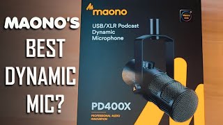 Maono PD400X vs PD200X Battle of Maonos Best Dynamic USBXLR Microphones [upl. by Hailat]