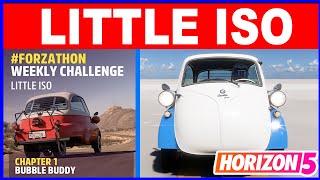 Forza Horizon 5 LITTLE ISO Forzathon Weekly Challenge 1957 BMW Isetta 300 Export [upl. by Lebazi630]