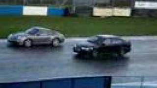 Skoda Octavia vRS kills Porsche 911 4S [upl. by Berg]