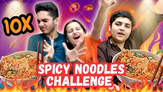 Spicy noodles challenge🥵🌶️ [upl. by Nyleak]