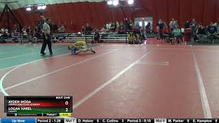 16U 94 Ayden Woda Askren Wrestling Academy Vs Logan Harel CADOTT [upl. by Aicire]