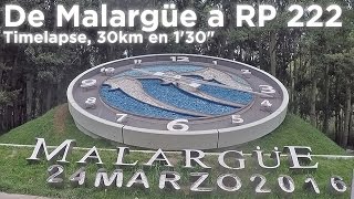 Ruta Nacional 40 de Malargüe al cruce con RP 222 Las Leñas [upl. by Nolyat]