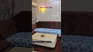 Myntra Sofa Cover Review 💕✨sofacoverreview sofacover shortsviral theindianexplorer [upl. by Yrrak]