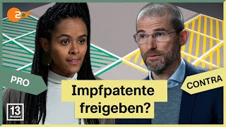 CoronaPandemie Ist eine Freigabe der Impfpatente die globale Lösung I 13 FRAGEN [upl. by Malina]