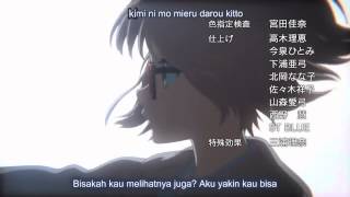 Kyoukai no Kanata Ending Daisy by Stereo Dive Foundation  Subtitle Indonesia TV size [upl. by Iila718]