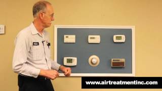 Self help tips Changing Thermostat Batteries [upl. by Akinal638]