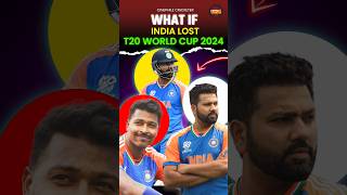 What would have happened if Team India had lost the T20 World Cup 2024 [upl. by Xila]