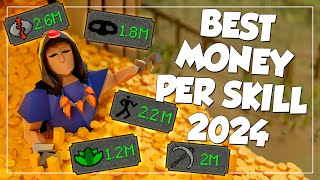 The BEST Money Maker Per Skill In OSRS 2024 [upl. by Yelsnia113]