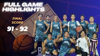 White VS Green  Palmera Ph5 Intercolor Basketball League S2  JrSr Division  April 21 2023 [upl. by Skipton485]