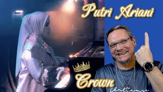 Putri Ariani  Crown Official Music Video  First Time Reaction [upl. by Sanger937]