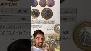 ATENÇÃO🇧🇷💸numismaticajf curiosidades moedas moedasraras numismatica [upl. by Sackman]