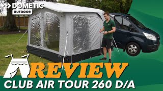 Dometic Club Air Tour 260 DA Awning Review 2025 [upl. by Nwahsauq]