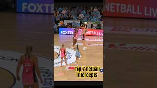 Check out these Top 7 netball intercepts from the suncorp super netball R5 Thunderbirds V Mavericks [upl. by Starling]