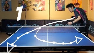 Best Table Tennis Serves Tutorial Pt 1 backspin hook  TOMORROW TABLE TENNIS [upl. by Emanuel59]