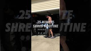 25 Minute SHRED Routine 💪 [upl. by Ole]