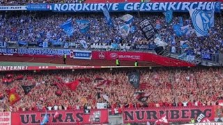 Battle Support Ultras Nürnberg and Nordkurve  2Bundesliga FC Nürnberg vs Schalke 04 3  1 [upl. by Noedig821]