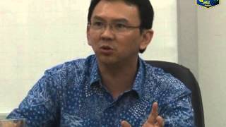 04 Jan 2013 Wagub Bpk Basuki T Purnama menerima Pengurus DPP INKINDO DKI Jakarta [upl. by Ytoc]