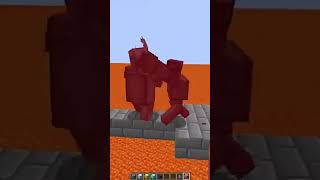 Netherite Warden vs Netherite Golem minecraft [upl. by Alahc]