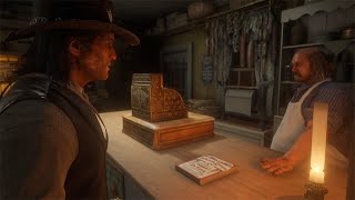 RDR2  What happens if John revisit Mr Pearson in Rhodes after the story [upl. by Akinet707]