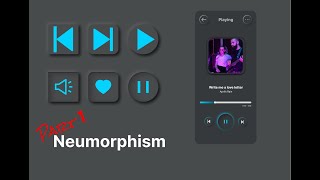 NEUMORPHISM  SOFT UI DESIGN TUTORIAL FIGMA FOR ABSOLUTE BEGINNERS [upl. by Tia]