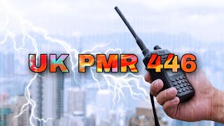 UK PMR 446 IN STORM ARWEN WOW USING MOTOROLA [upl. by Adore]