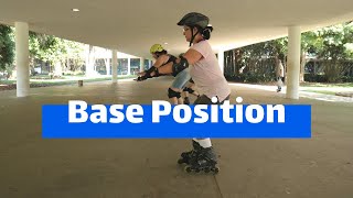 Como aprender a patinar sozinho  Posição de Base [upl. by Latsyrhc]