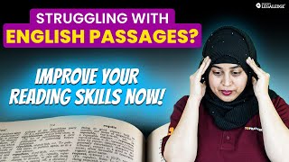 How to Improve Reading Comprehension Skills for CLAT  CLAT 2025 English Passages [upl. by Neelahs]