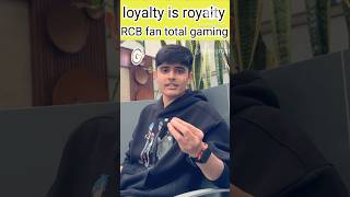 RCB royalty fan ajjubhai 1 totalgaming ajjubhai FreeFire shorts viralshorts [upl. by Arimihc]