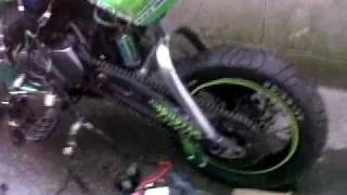 Pit bike road legal Wiring loom 125cc [upl. by Nalyak729]