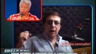 Lombardi morre  Roque comenta 021209 Programa do Ratinho [upl. by Dachy]