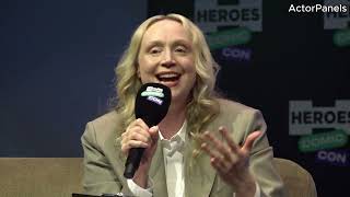 QampA Gwendoline Christie Heroes Comic Con 2023 saturday [upl. by Mckenna]