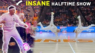 Spyros Bros INSANE College Halftime Show [upl. by Joye]